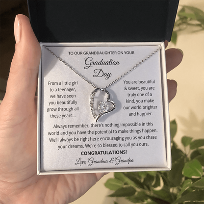 Granddaughter Graduation Gift from Grandma & Grandpa, Gift for Granddaughter Graduation