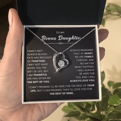 Jewelry Gifts for Stepdaughter at Wedding, Necklaces for Stepdaughter From Stepdad