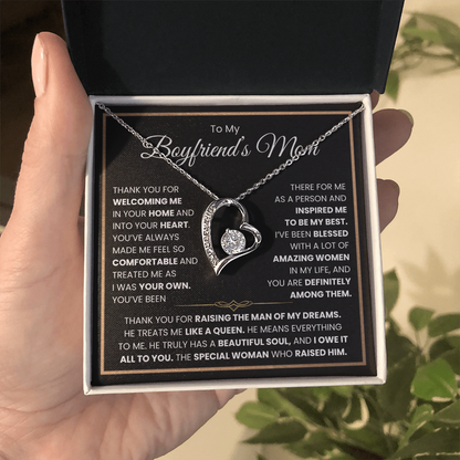 To My Boyfriend's Mom Necklace – Thoughtful Gift From Girlfriend