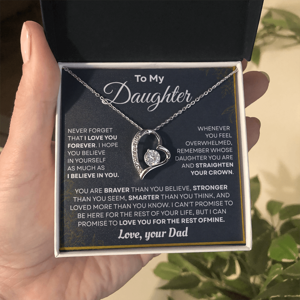 To My Daughter – Beautiful Jewelry Gift | Meaningful Birthday, Christmas & Graduation Gift