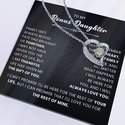 Jewelry Gifts for Stepdaughter at Wedding, Necklaces for Stepdaughter From Stepdad