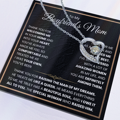 To My Boyfriend's Mom Necklace – Thoughtful Gift From Girlfriend
