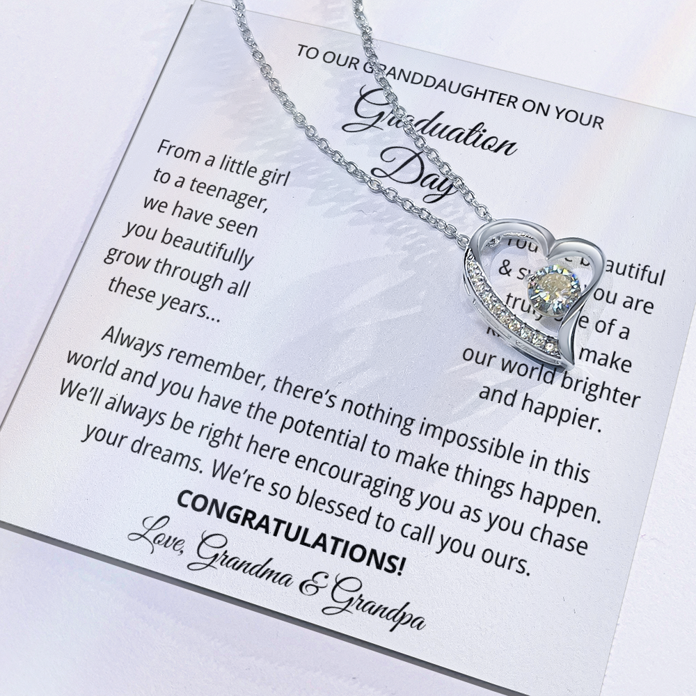 Granddaughter Graduation Gift from Grandma & Grandpa, Gift for Granddaughter Graduation