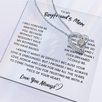 Gift to My Boyfriend's Mom Necklace – Perfect for Mother's Day