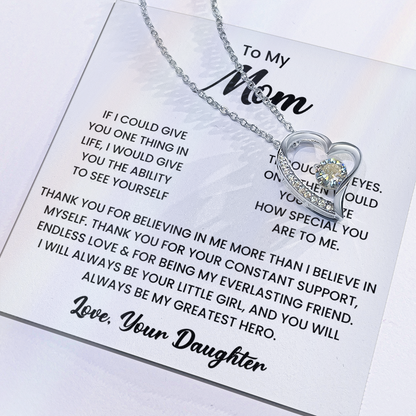 To My Mom Necklace Gifts Meaningful Gift to Mom From Son