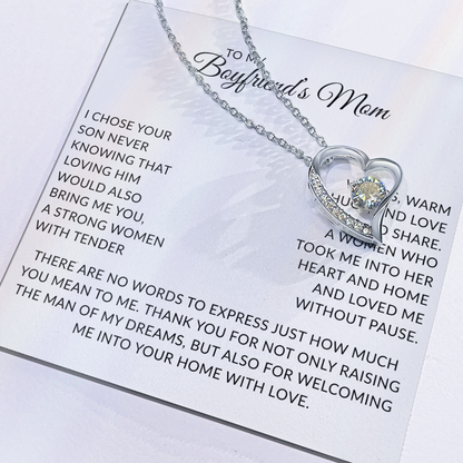 Necklace Gift for Boyfriend's Mom – Sentimental Jewelry for Mother's Day