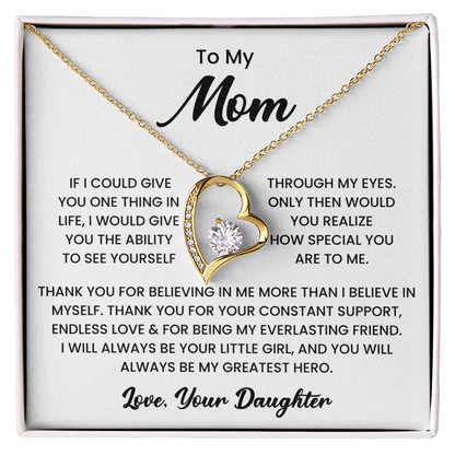 To My Mom Necklace Gifts Meaningful Gift to Mom From Son