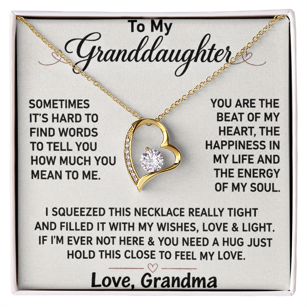 To My Beautiful Granddaughter - Meaningful Gift of Love and Connections