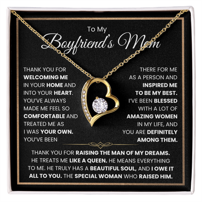 To My Boyfriend's Mom Necklace – Thoughtful Gift From Girlfriend