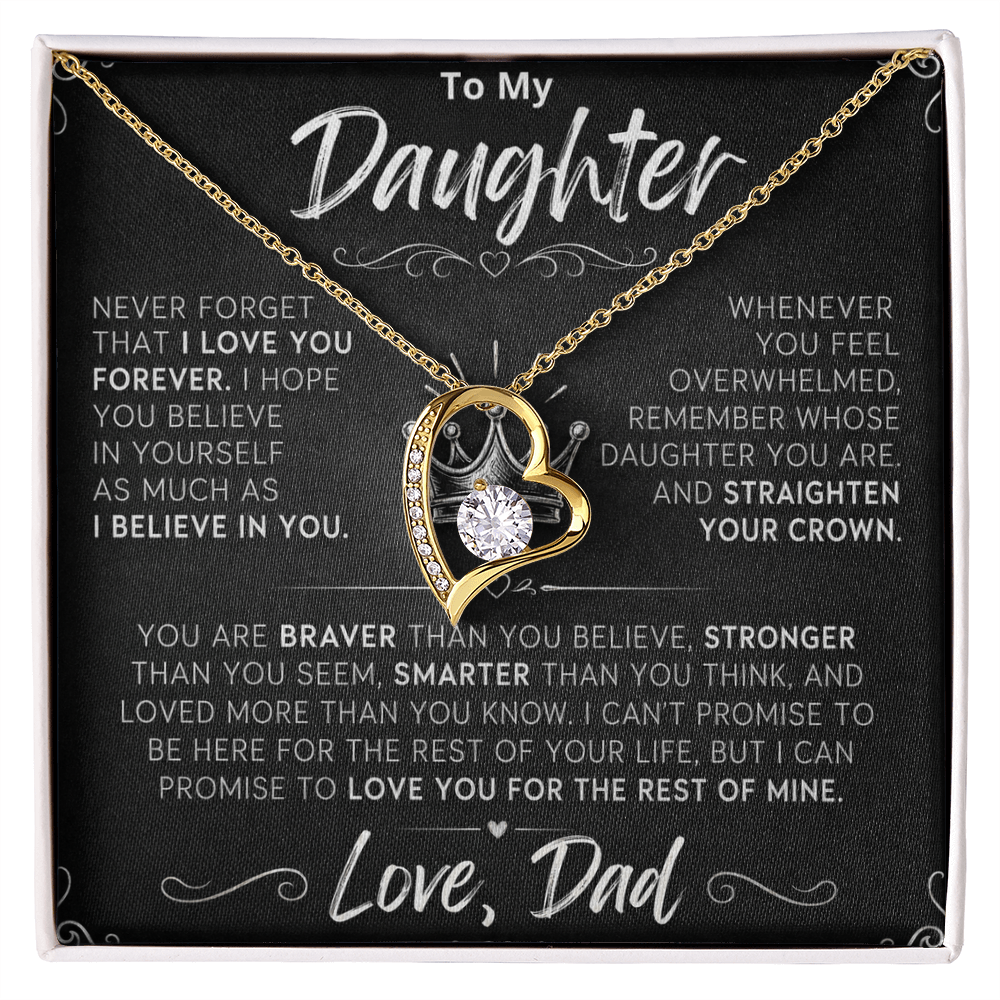 To My Beautiful Daughter – A Loving Jewelry Gift from Mommy, Perfect for Every Occasion