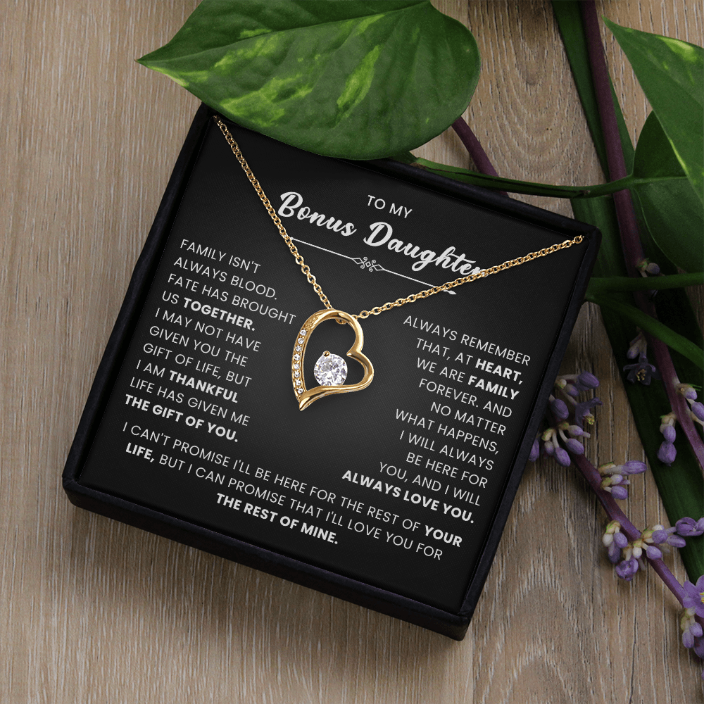 Jewelry Gifts for Stepdaughter at Wedding, Necklaces for Stepdaughter From Stepdad