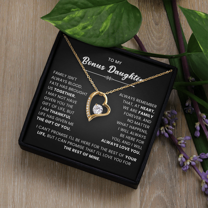 Jewelry Gifts for Stepdaughter at Wedding, Necklaces for Stepdaughter From Stepdad