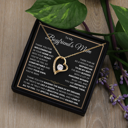 To My Boyfriend's Mom Necklace – Thoughtful Gift From Girlfriend