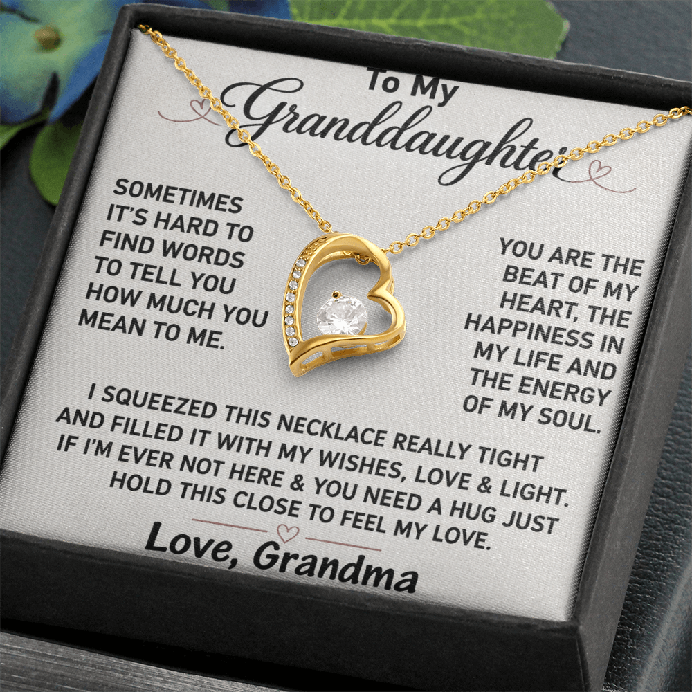 To My Beautiful Granddaughter - Meaningful Gift of Love and Connections