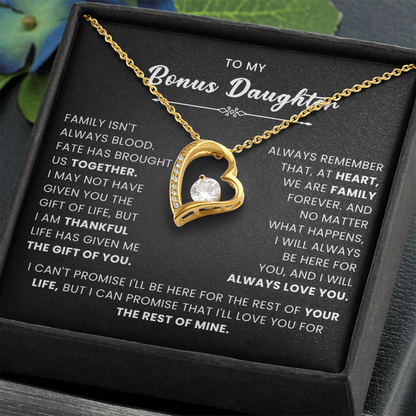 Jewelry Gifts for Stepdaughter at Wedding, Necklaces for Stepdaughter From Stepdad